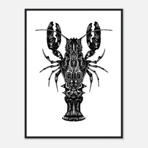 Lobster – Totem animal (framed)