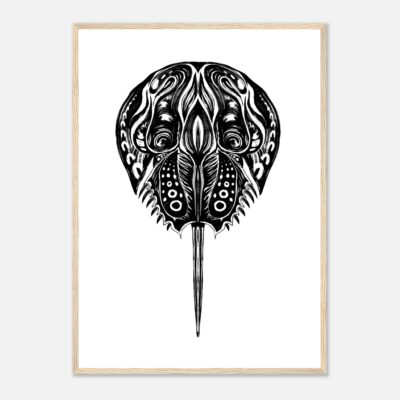 Horse Shoe Crab - Totem Animal (framed)
